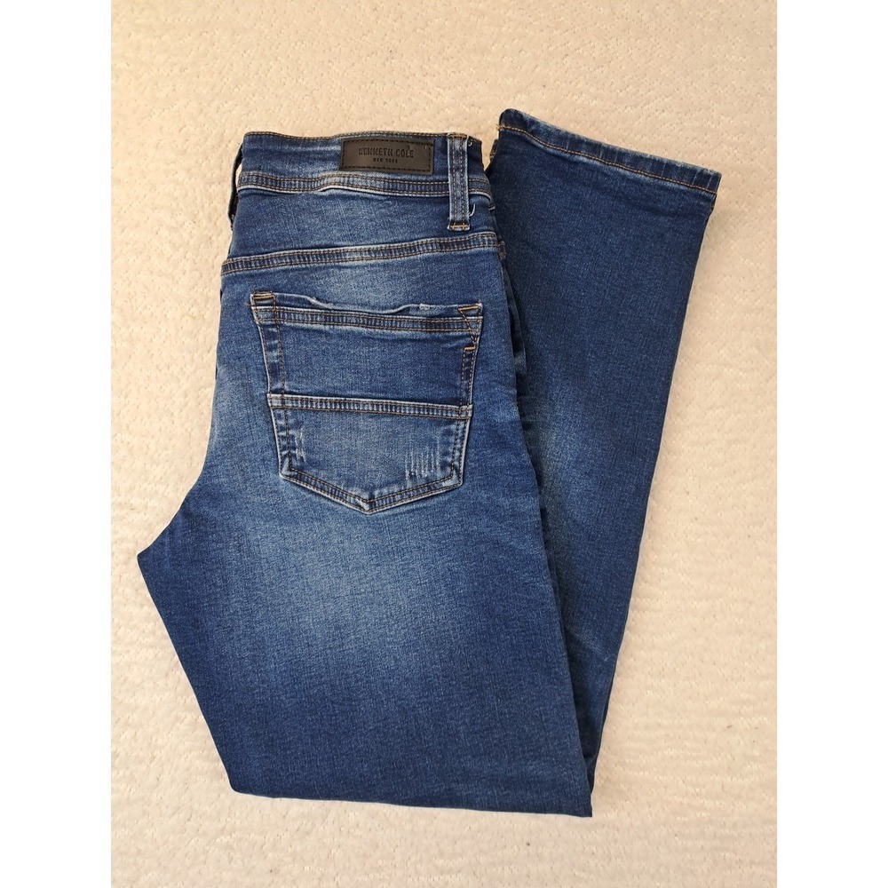 Kenneth Cole Athletic Fit Jeans Mens Size 30 x 28 Blue